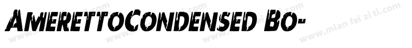 AmerettoCondensed Bo字体转换
